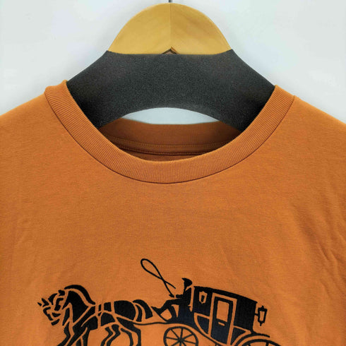 コーチ COACH エバーグリーン ホース アンド キャリッジ Tシャツ  メンズ import:M